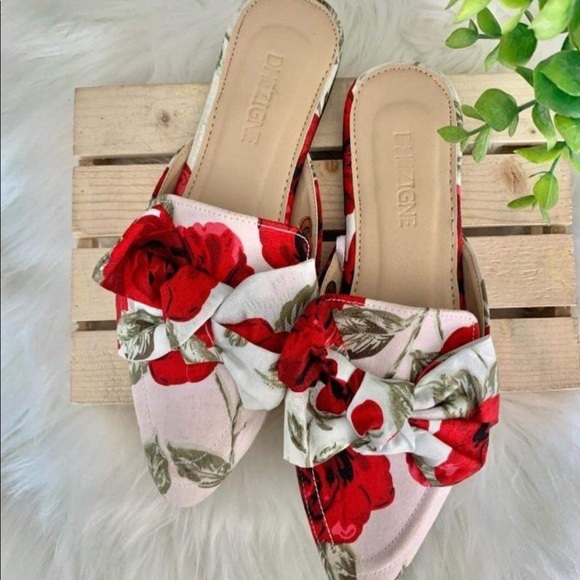 Ribbon Tie Mules - Picture 9 of 10